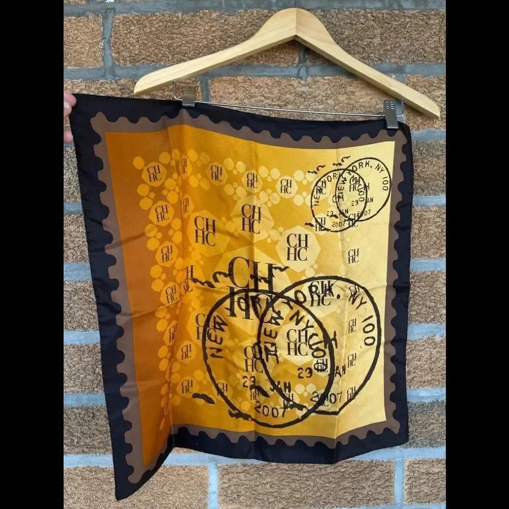 Carolina herrrera silk scarf